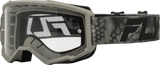 Focus Se Kryptek Goggle Moss Grey/Black W/ Clear Lens