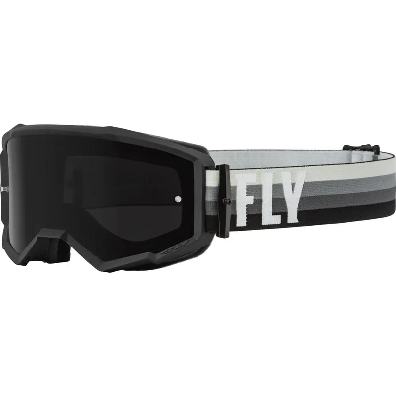 Fly Racing Fly Racing 37-51492 Zone Goggle Black/Grey W/ Dark Smoke Lens