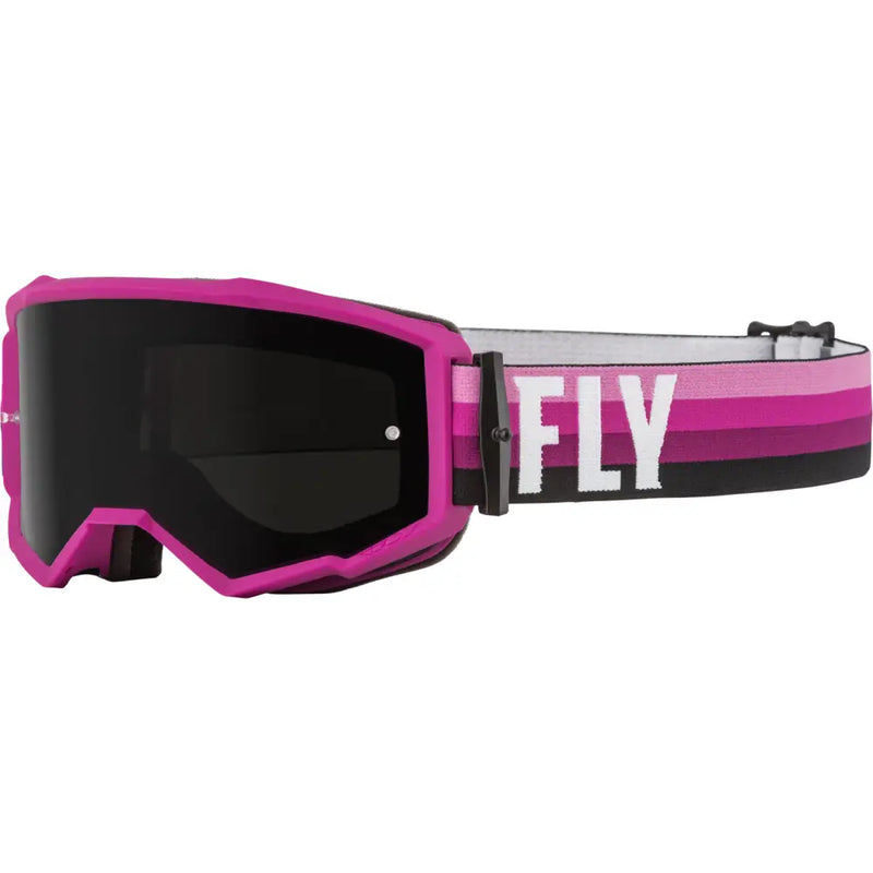 Fly Racing Fly Racing 37-51497 Zone Goggle Pink/Black W/ Dark Smoke Lens