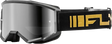 Zone Goggle Black/Gold W/ Silver Mirror/Smoke Lens