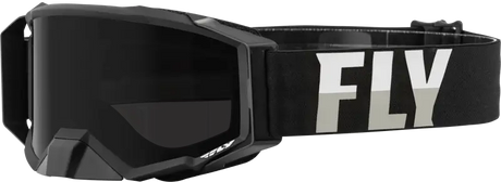 Zone Pro W/C Goggle Blk/White W/Dark Smoke Hydro Lens