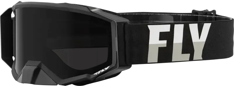 Zone Pro W/C Goggle Blk/White W/Dark Smoke Hydro Lens