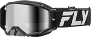Zone Elite Goggle Black/Silver W/ Silver Mirror/Smoke Lens