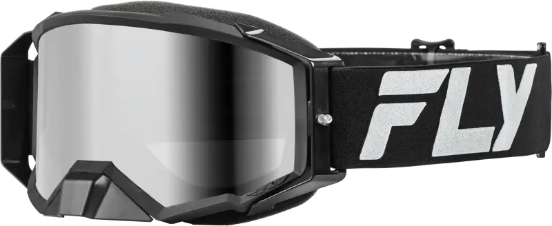 Zone Elite Goggle Black/Silver W/ Silver Mirror/Smoke Lens
