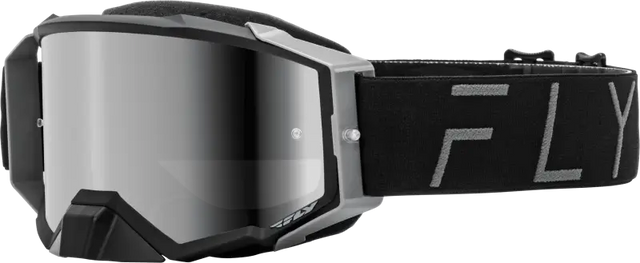 Zone Pro Goggle Black/Grey W/ Black Mirror/Smoke Lens