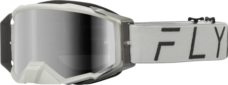 Zone Pro Goggle Grey W/ Grey Mirror/Smoke Lens