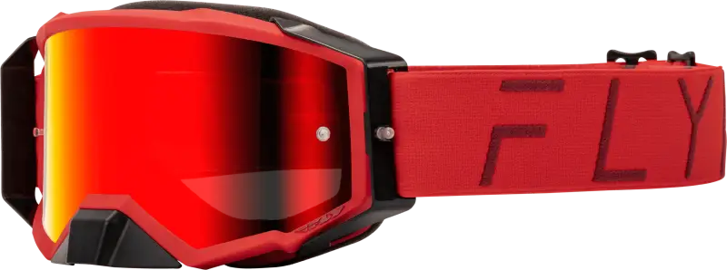 Zone Pro Goggle Red W/ Red Mirror/Smoke Lens