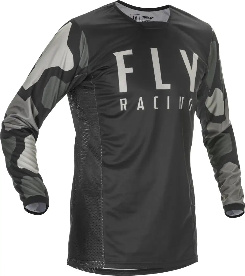 Kinetic K221 Jersey Black/Grey Md