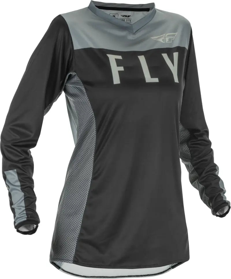 Women'S Lite Jersey Black/Grey Lg