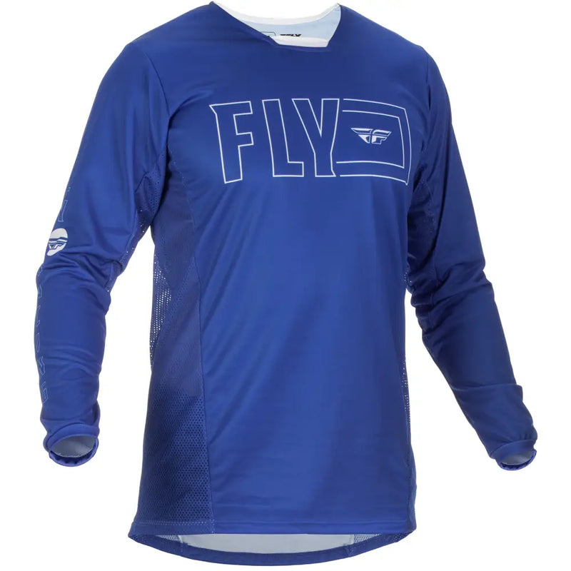 Fly Racing Fly Racing 375-421M Kinetic Fuel Jersey Blue/White Md