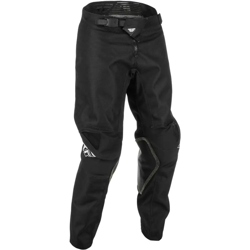 Fly Racing Fly Racing 375-43618 Youth Kinetic Rebel Pants Black/White Sz 18