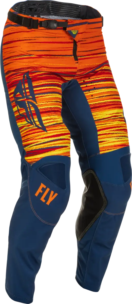 Fly Racing Fly Racing 375-53134 Kinetic Wave Pants Navy/Orange Sz 34