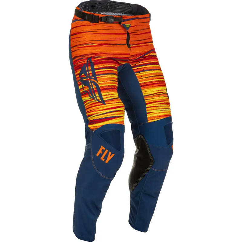 Fly Racing Fly Racing 375-53140 Kinetic Wave Pants Navy/Orange Sz 40