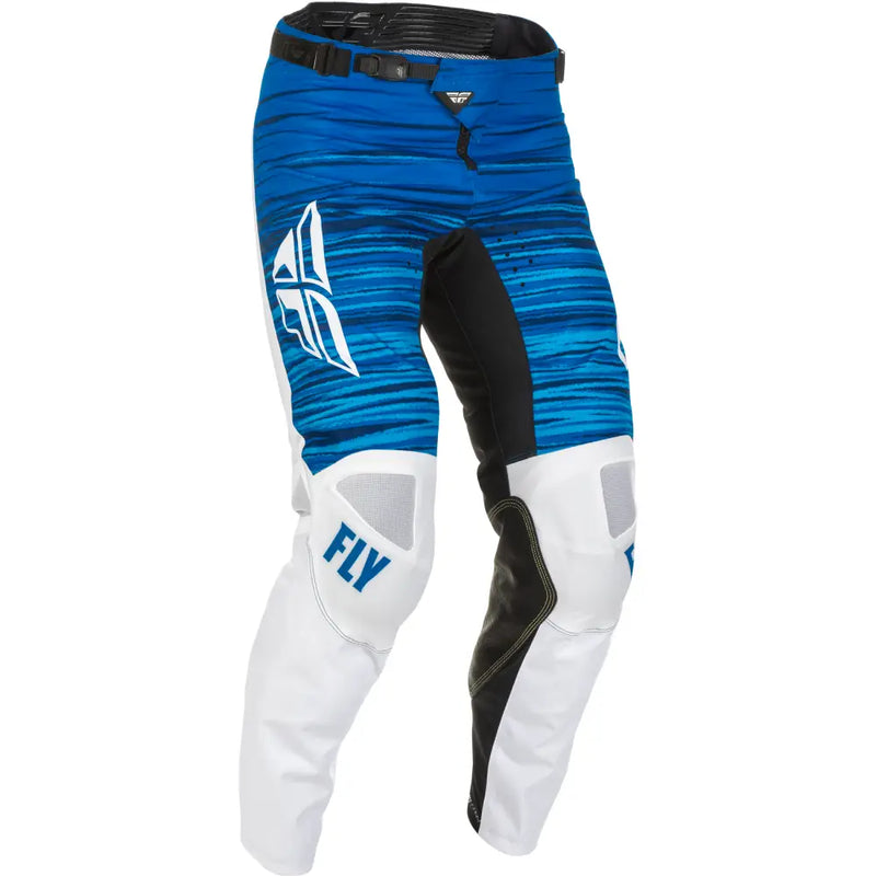 Fly Racing Fly Racing 375-53328 Kinetic Wave Pants White/Blue Sz 28