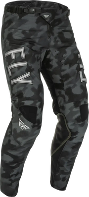 Fly Racing Fly Racing 375-53428 Kinetic S.E. Tactic Pants Black/Grey Camo Sz 28