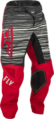 Fly Racing Fly Racing 375-53726 Youth Kinetic Wave Pants Red/Grey Sz 26