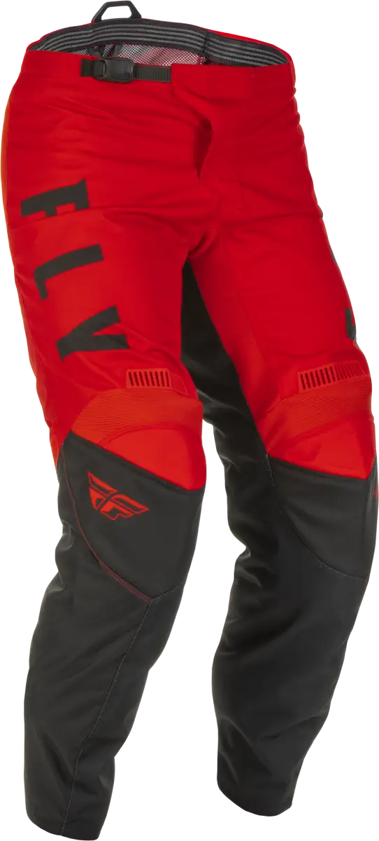 Fly Racing Fly Racing 375-93330 F-16 Pants Red/Black Sz 30