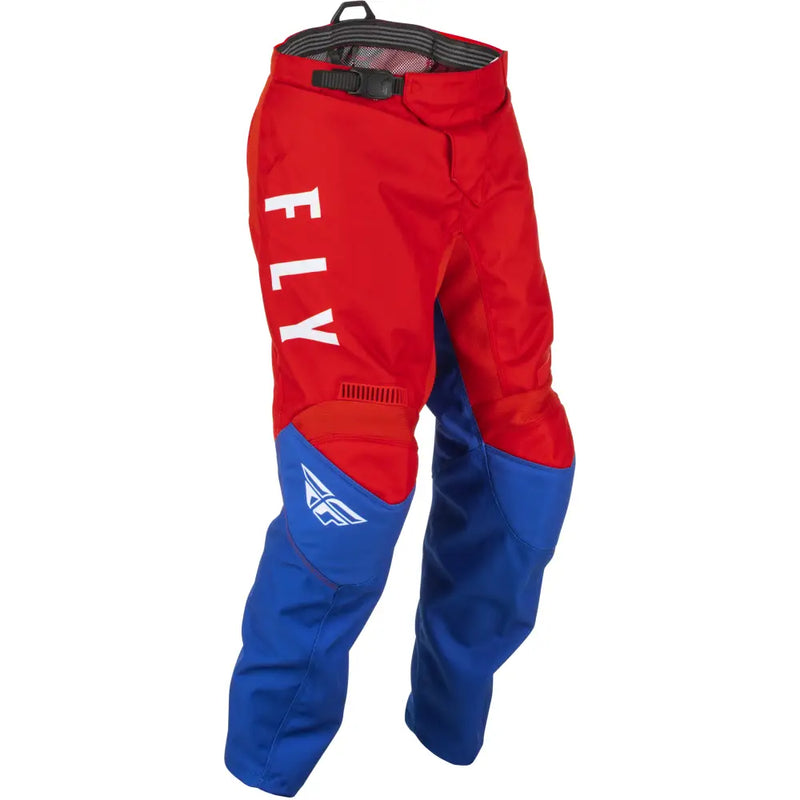 Fly Racing Fly Racing 375-93418 Youth F-16 Pants Red/White/Blue Sz 18