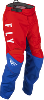 Fly Racing Fly Racing 375-93426 Youth F-16 Pants Red/White/Blue Sz 26