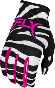 Lite Uncaged Gloves Black/White/Neon Pink 3X