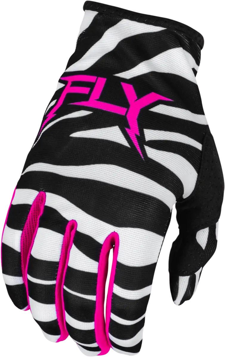 Lite Uncaged Gloves Black/White/Neon Pink 3X
