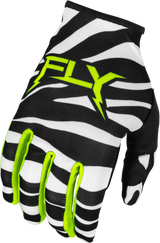Lite Uncaged Gloves Black/White/Neon Green 3X