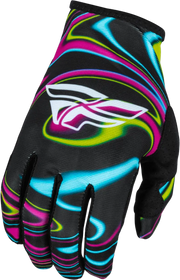 Lite Warped Gloves Black/Pink/Electric Blue 3X