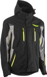 Fly Incline Jacket Grey/Black Lg