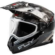 Trekker Cw Conceal Helmet Dual Shld Black/Grey/White 2X