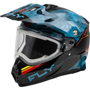 Trekker Cw Conceal Helmet Elec Shld Slate/Black/Red Md