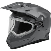 Trekker Cw Solid Helmet Elec Shld Grey 2X