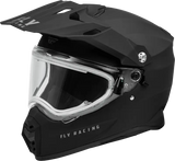 Trekker Cw Solid Helmet Elec Shld Matte Black Sm