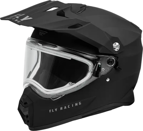 Trekker Cw Solid Helmet Elec Shld Matte Black Xs