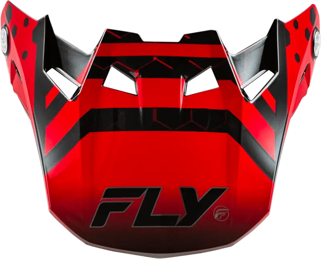 Formula Cc Tektonic Visor Black/Red/Orange Md/Lg