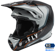 Formula Carbon Axon Helmet Black/Grey/Orange Md