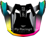Formula S Carbon Legacy Visor Black/Elec Blue/Fuschia Xl/2X