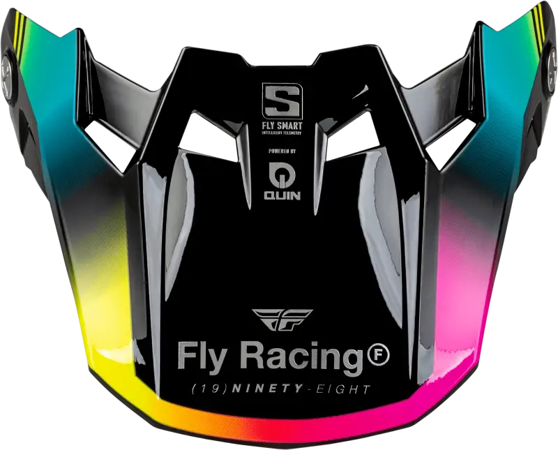 Formula S Carbon Legacy Visor Black/Elec Blue/Fuschia Xl/2X