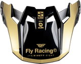 Formula S Carbon Legacy Visor Black/Gold Xl/2X