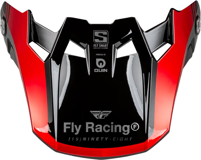 Formula S Carbon Legacy Visor Red Carbon/Black Yl/Sm