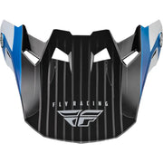 Fly Racing 73-47104L Formula Carbon Prime Visor Blue/White/Blue Carbon Xl/2X