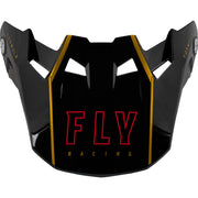 Fly Racing 73-47121M Formula Carbon Tracer Visor Gold/Black Md/Lg