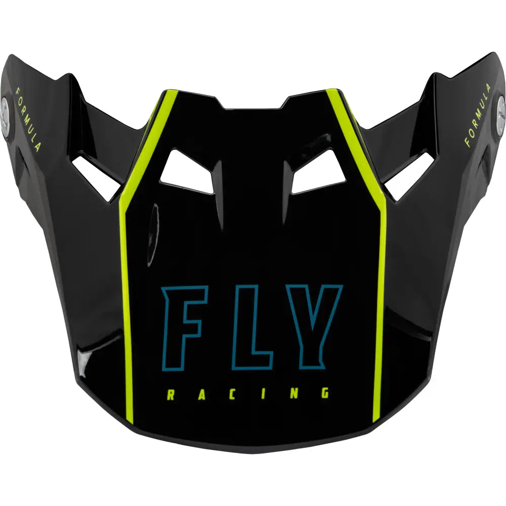 Fly Racing 73-47122M Formula Carbon Tracer Visor Hi-Vis/Black Md/Lg