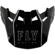 Fly Racing 73-47124S Formula Carbon Tracer Visor Silver/Black Yl/Sm