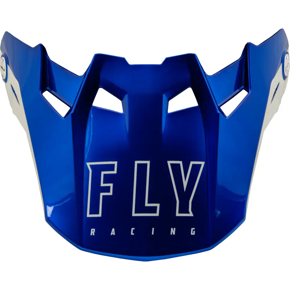 Fly Racing 73-47132S Formula Cc Centrum Visor Metallic Blue/Light Grey Yl/Sm