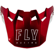 Fly Racing 73-47133L Formula Cc Centrum Visor Metallic Red/White Xl/2X