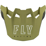 Fly Racing 73-47134S Formula Cc Centrum Visor Matte Olive Green/Black Yl/Sm