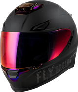 Sentinel Recon Helmet Matte Black/Purple Chrome Md