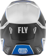 Fly Racing 73-8641 Youth Kinetic Drift Helmet Blue/Charcoal/White - RV and Auto Parts