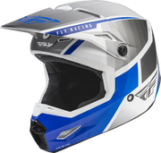 Kinetic Drift Helmet Blue/Charcoal/White Lg