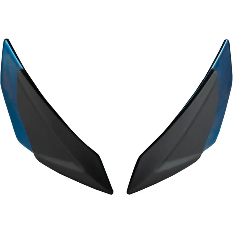 Fly Racing 73-89825 Sentinel Front Side Vents Pair Blue Chrome